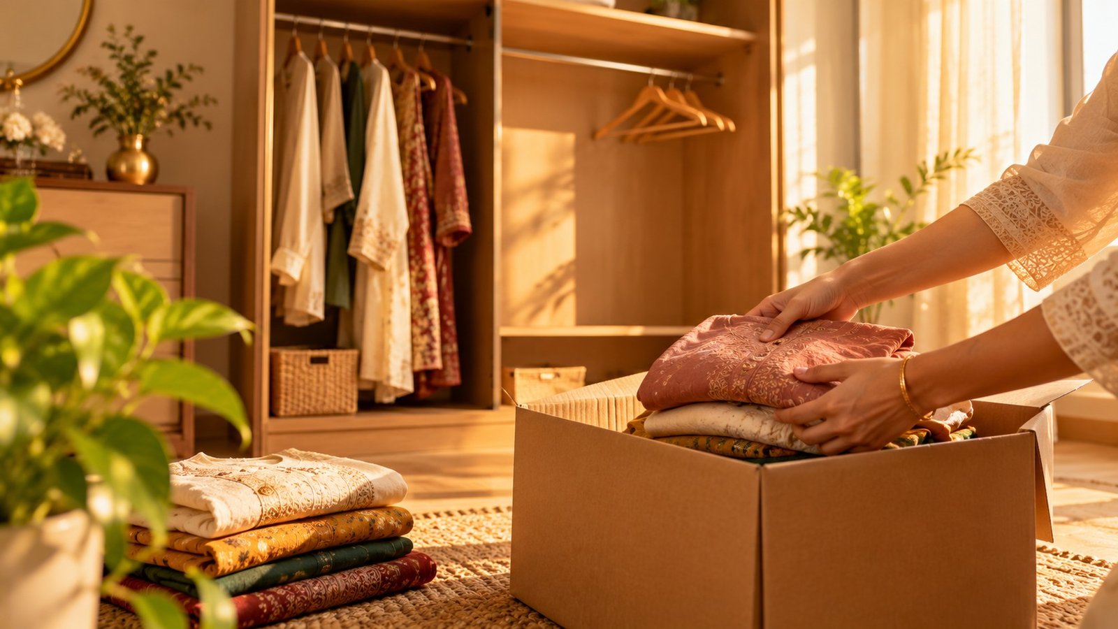 Monthly clutter release practice for Year 1 nine-year cycle clearing