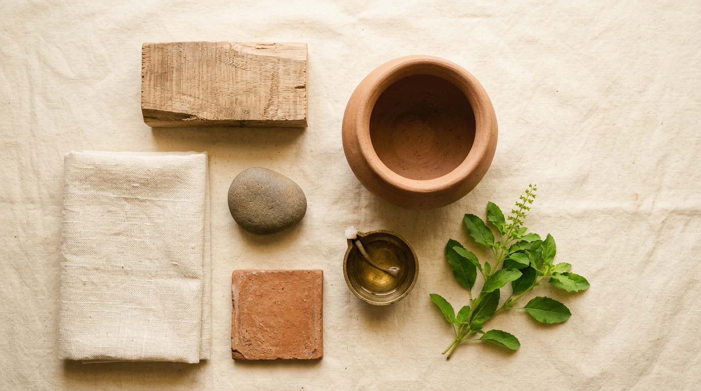 Natural sattvic materials for a Vastu-aligned eco-friendly home