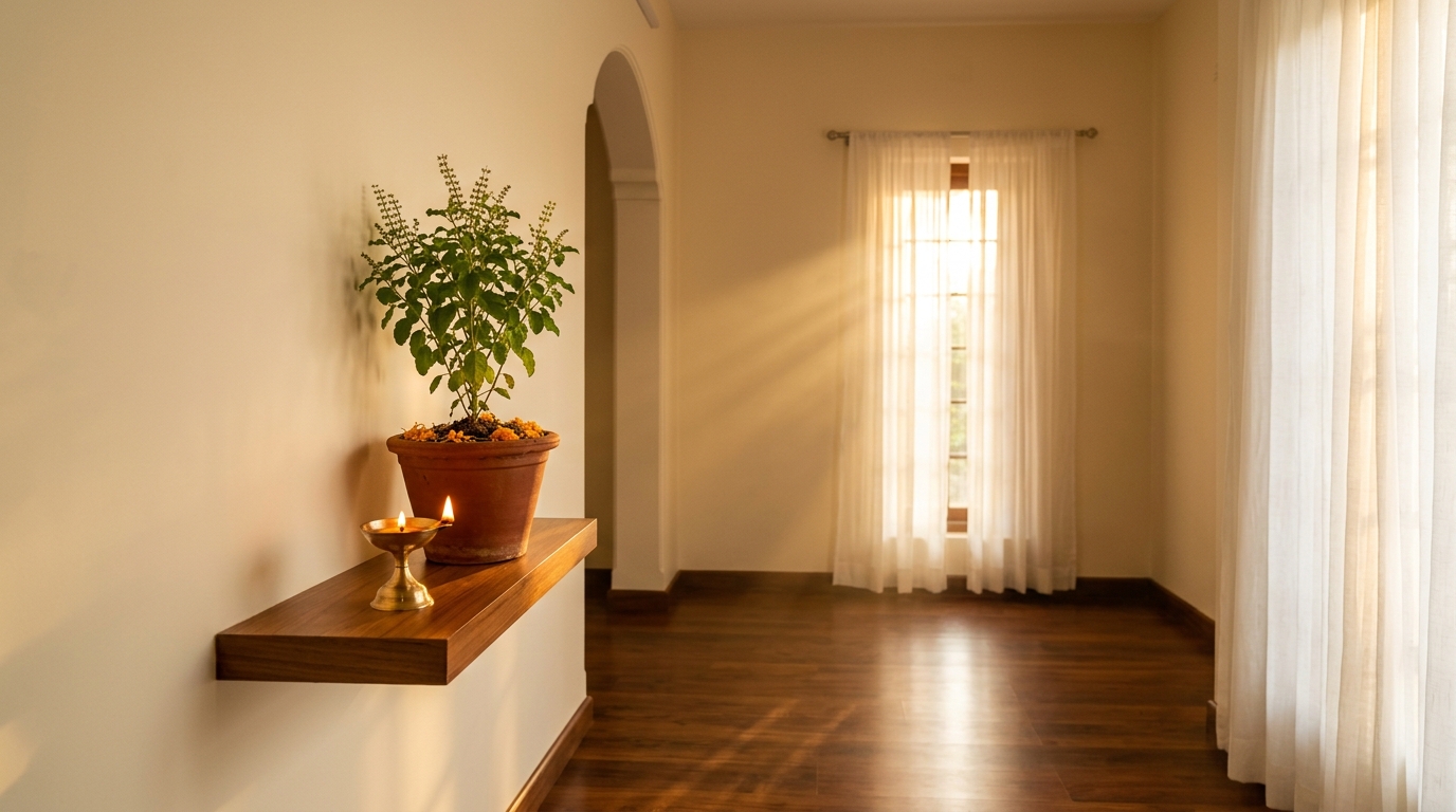 Beautifully renovated home consecrated as per Vastu principles